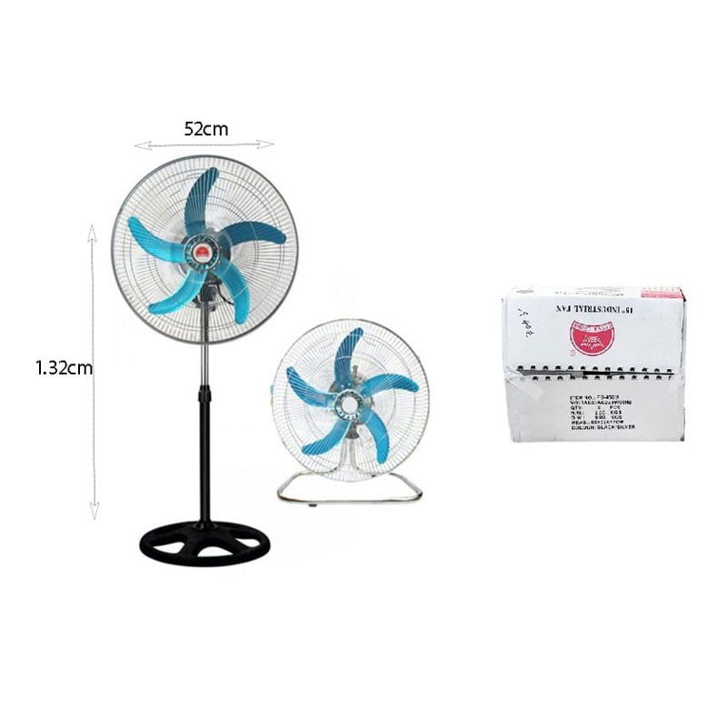 Ανεμιστήρας 2 σε 1 52cm - Industry fan OEM