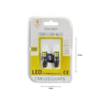 EJC Λάμπες Αυτοκινήτου T10-10 SMD 12v 2τμχ ψυχρό φως - LED light OEM