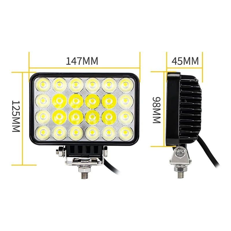 EJC LED προβολέας εργασίας 6000Κ 10-80V - LED Working Light OEM