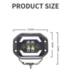 EJC LED προβολέας εργασίας 6000Κ 10-80V - LED Working Light EJC
