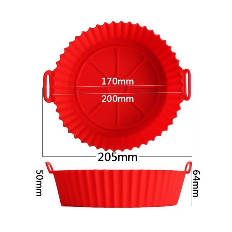 Φόρμα Σιλικόνης Για Air Fryer – Silicone Pot Pad OEM