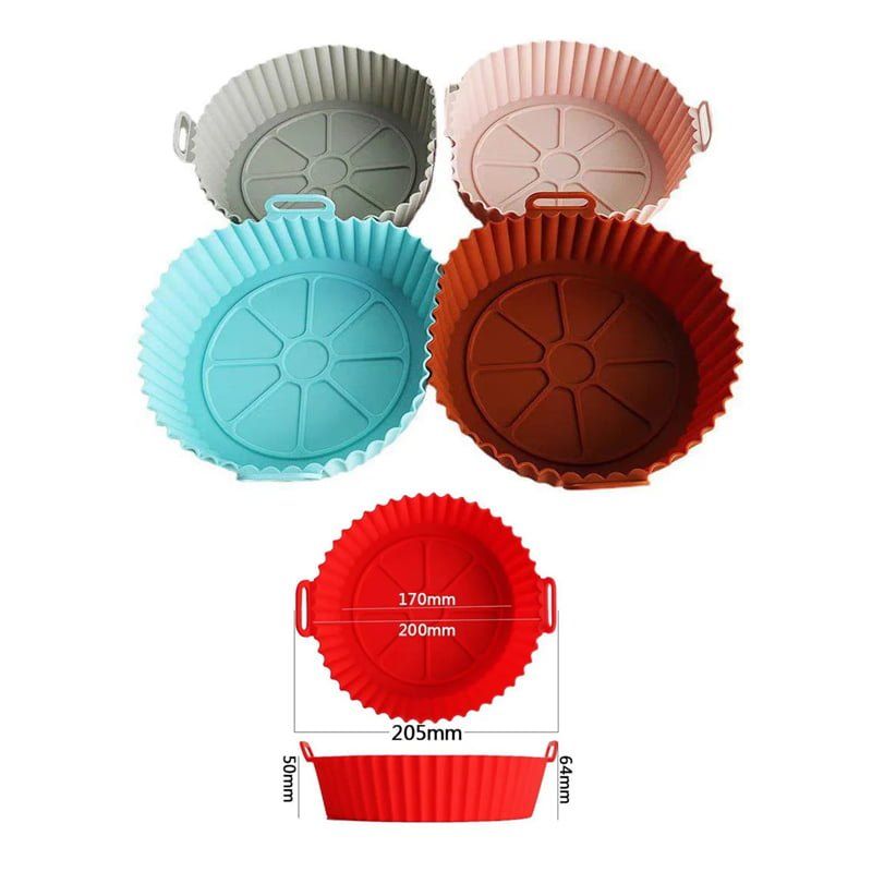 Φόρμα Σιλικόνης Για Air Fryer – Silicone Pot Pad OEM