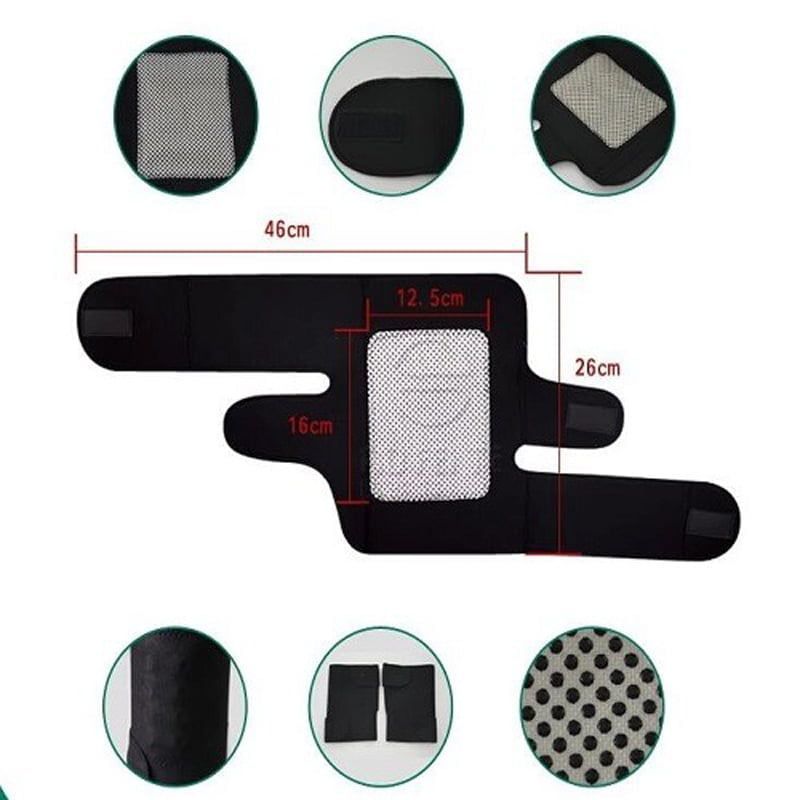 Θερμαινόμενη Υφασμάτινη Επιγονατίδα - Tourmaline Self-heating Knee Brace OEM