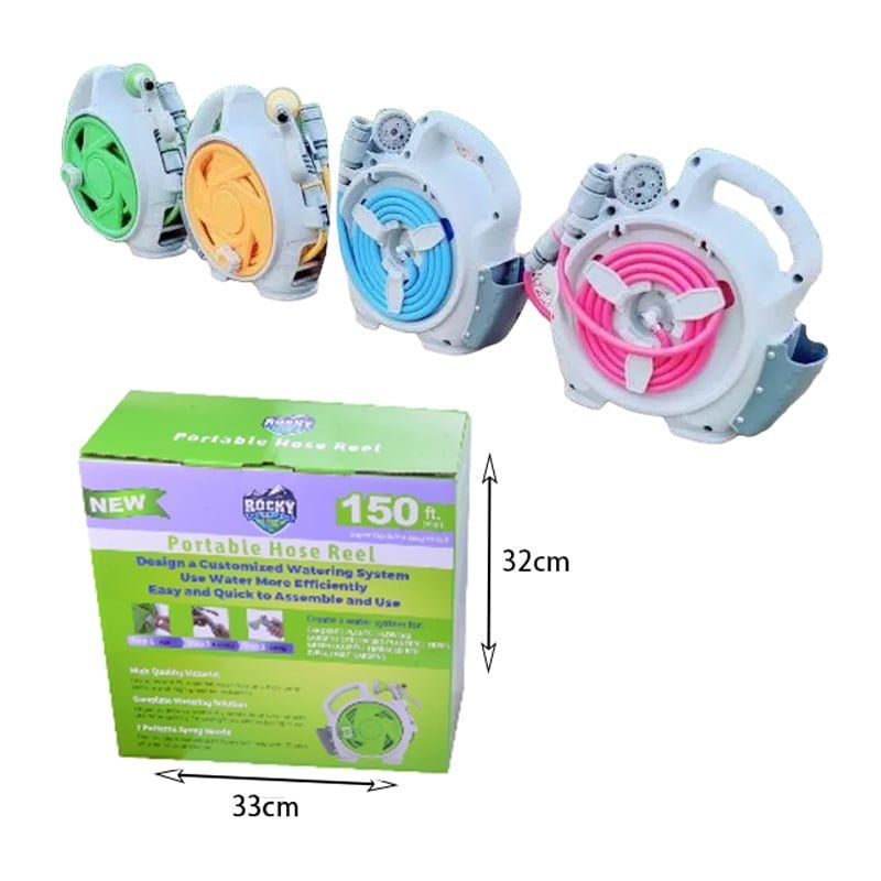 Rocky Mountain Καρούλι Λάστιχου Ποτίσματος 15m - Portable Hose Reel Rocky Mountain