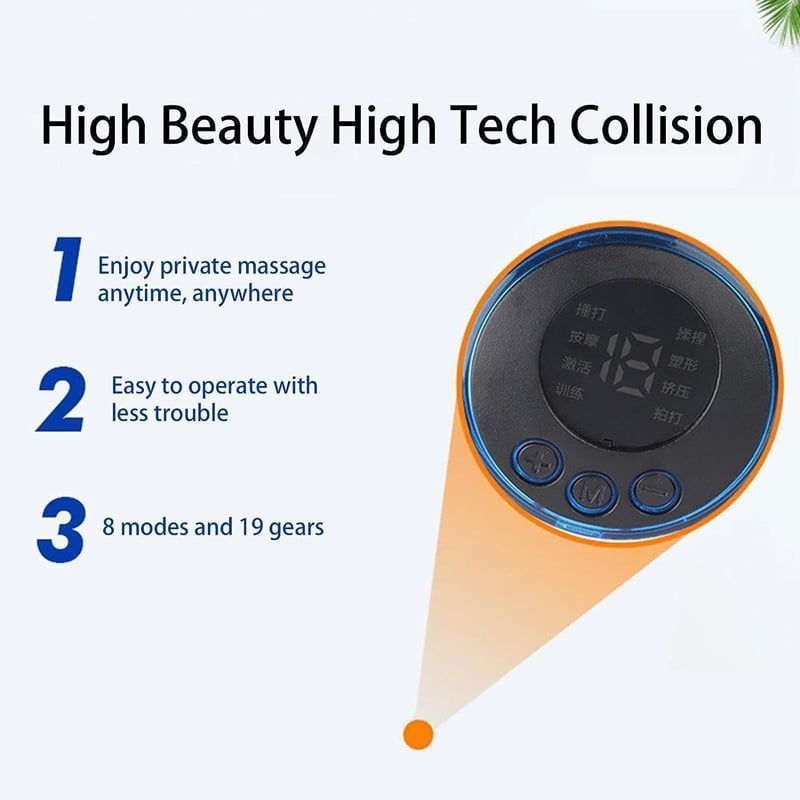 Μίνι συσκευή μασάζ με 8 λειτουργίες - Mini massager 8 modes OEM