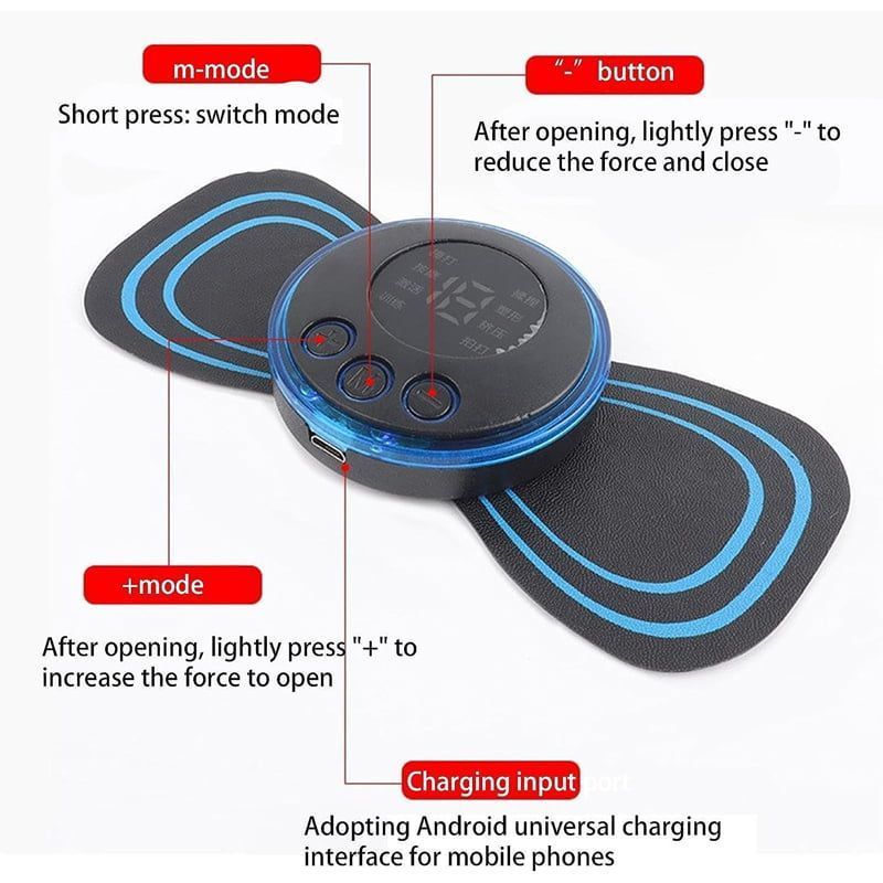 Μίνι συσκευή μασάζ με 8 λειτουργίες - Mini massager 8 modes OEM