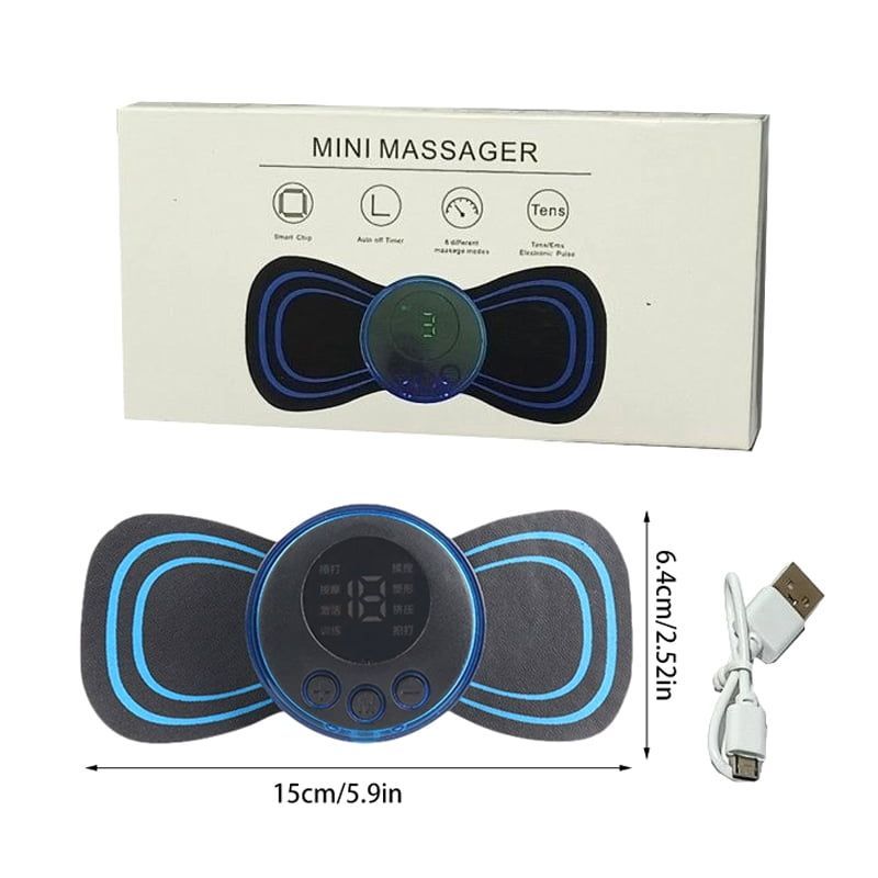 Μίνι συσκευή μασάζ με 8 λειτουργίες - Mini massager 8 modes OEM