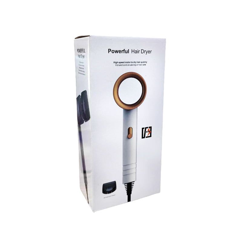 Πιστολάκι Μαλλιών σε Διάφορα Χρώματα - Powerful Hair Dryer - Ασημί - Ροζ OEM