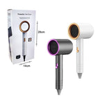 Πιστολάκι Μαλλιών σε Διάφορα Χρώματα - Powerful Hair Dryer - Ασημί - Ροζ OEM