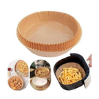 Bellhowell Αντικολλητικό Χαρτί για Air Fryer 50τμχ - Air fryer pad paper 50pcs OEM