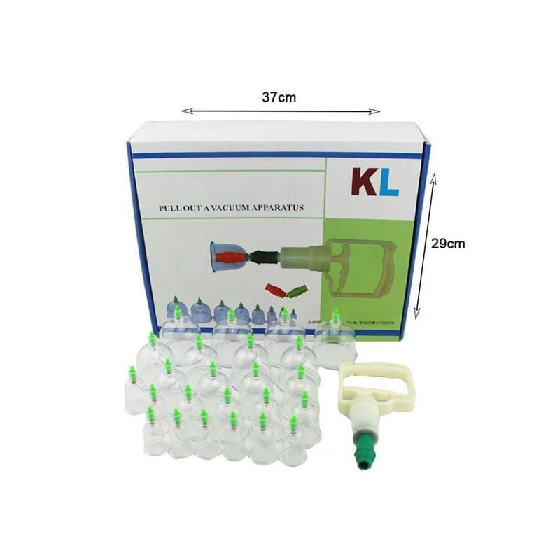 KL Θεραπευτική Συσκευή με Βεντούζες 24τμχ - Pull Out A Vacuum Apparatus 24pcs OEM