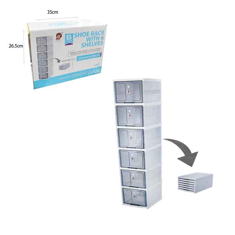 Ραφιέρα Παπουτσιών με 6 Θέσεις – Shoe Rack with 6 Shelves OEM