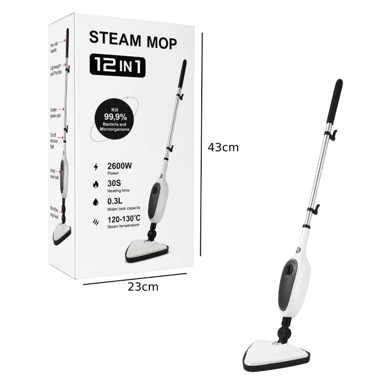 Ατμοκαθαριστής Δαπέδου 12 σε 1 2600W - Steam Mop OEM