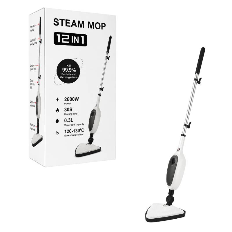 Ατμοκαθαριστής Δαπέδου 12 σε 1 2600W - Steam Mop OEM