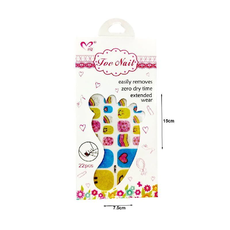 Toe Nail Διακοσμητικά Αυτοκόλλητα Νυχιων - Nail art decoration OEM