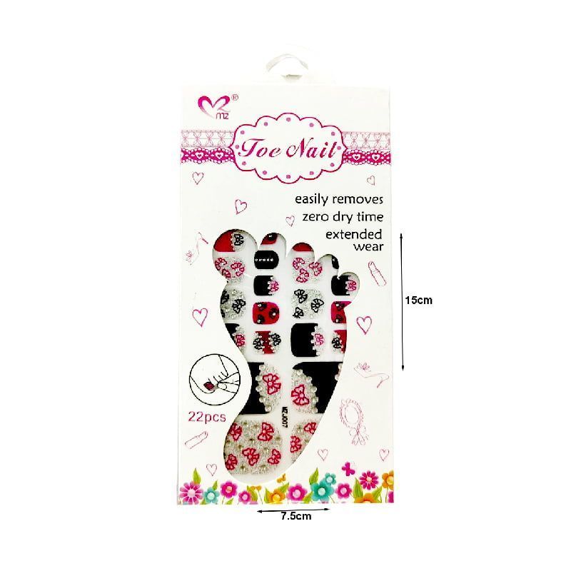 Toe Nail Διακοσμητικά Αυτοκόλλητα Νυχιων - Nail art decoration OEM