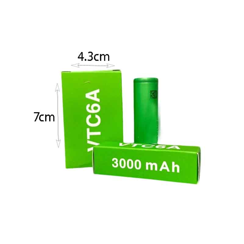 Επαναφορτιζόμενη Μπαταρία VTC6A 3000mAh - Rechargeable Battery OEM