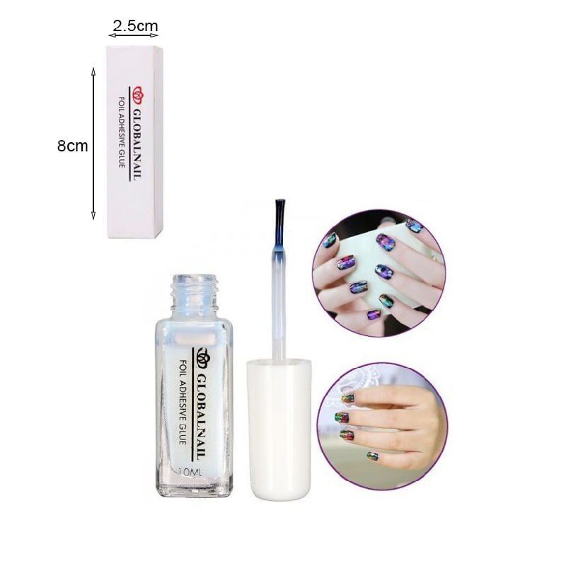 GlobalNail Κόλλα για Foil 10ml - Nail Foil Adhesive Glue OEM
