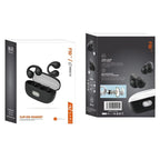 Bluetooth Handsfree Ακουστικά με Θήκη Φόρτισης F50 TWS - Wireless bluetooth earphones clip-on headset - Μαύρο OEM