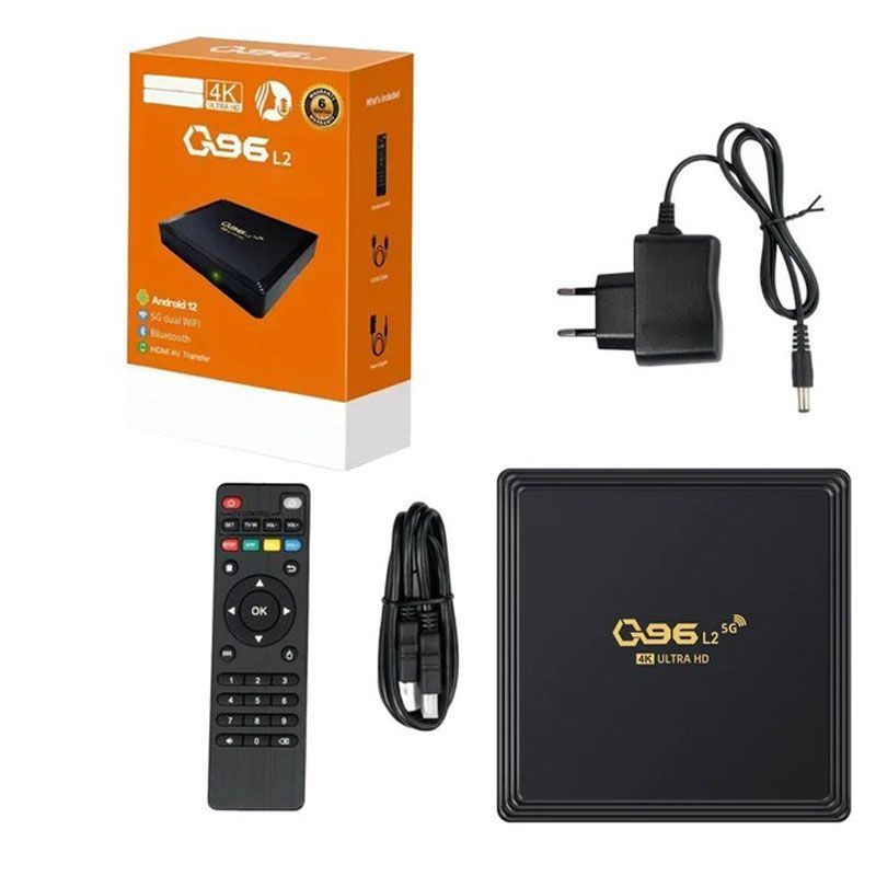 TV Box Q96L2 4K με 16GB RAM και 256GB Αποθηκευτικό Χώρο - Ultra HD Q96L2 TV Box OEM