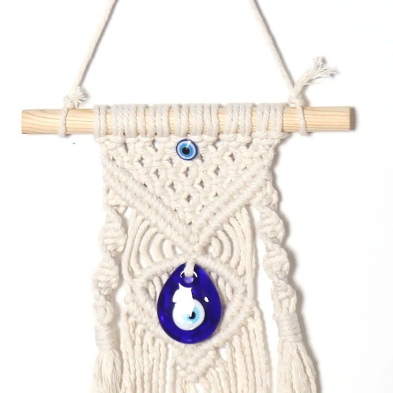 Κρεμαστό διακοσμητικό μακραμέ 30cm - Hanging decoration OEM