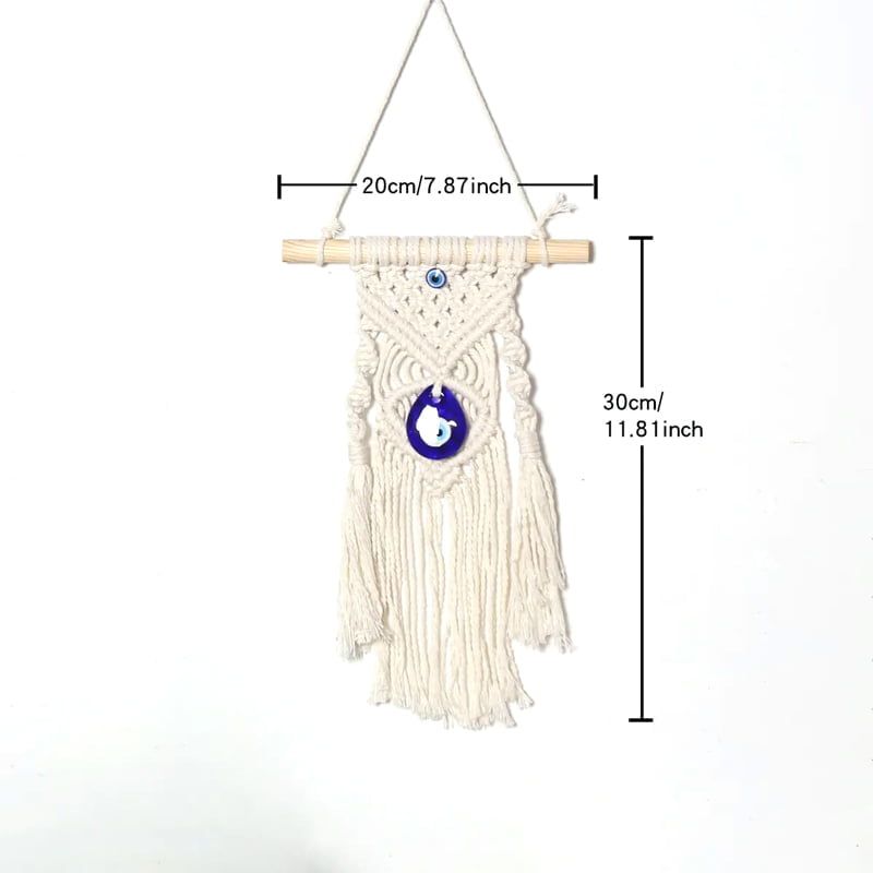 Κρεμαστό διακοσμητικό μακραμέ 30cm - Hanging decoration OEM