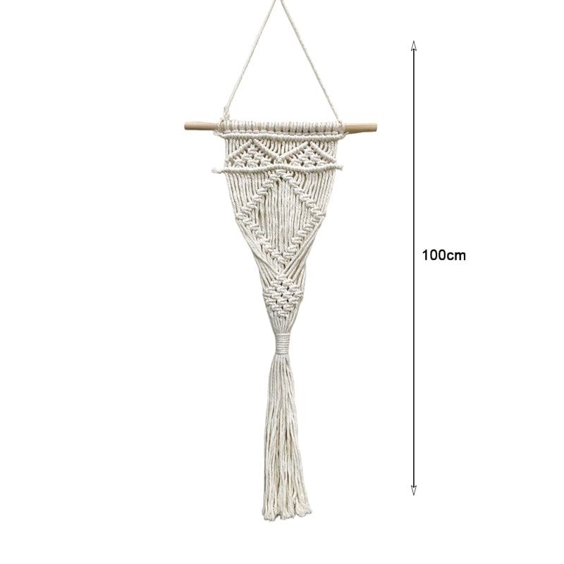 Κρεμαστό διακοσμητικό μακραμέ 100cm - Hanging decoration OEM