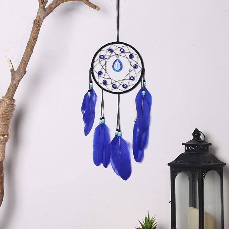 Κρεμαστό διακοσμητικό ονειροπαγίδα 42cm - Hanging decoration dreamcatcher OEM