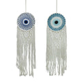 Ονειροπαγίδα 85cm - Dreamcatcher - Λευκό - Μαύρο OEM