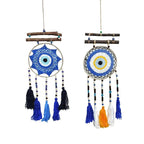 Ονειροπαγίδα 80cm - Dreamcatcher - Λευκό - Μαύρο OEM