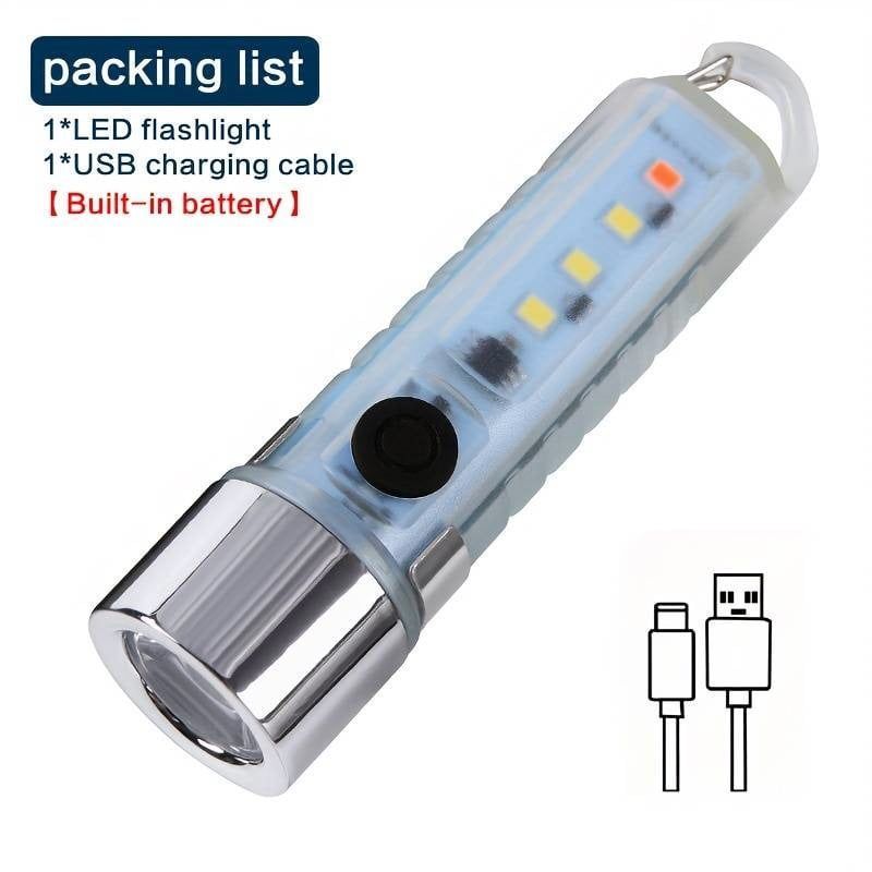 Επαναφορτιζόμενος Φακός LED ZJ-012 - Multifunctional LED Flashlight OEM
