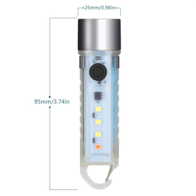 Επαναφορτιζόμενος Φακός LED ZJ-012 - Multifunctional LED Flashlight OEM