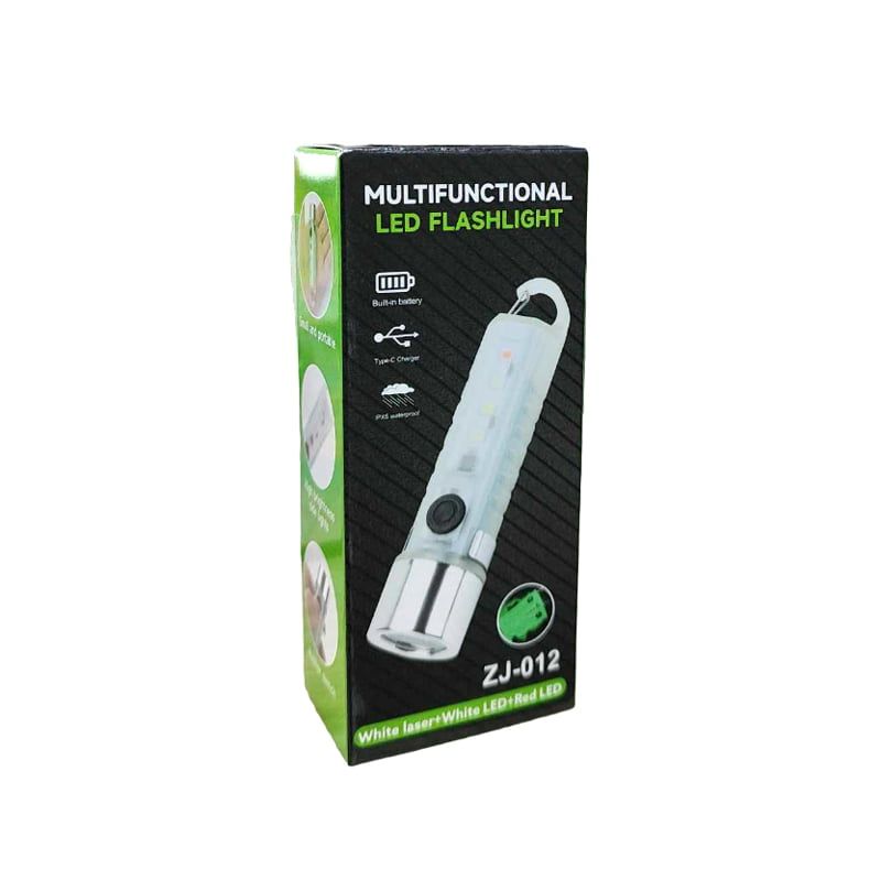 Επαναφορτιζόμενος Φακός LED ZJ-012 - Multifunctional LED Flashlight OEM