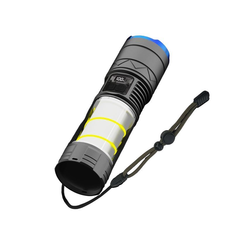 Επαναφορτιζόμενος Φακός LED USB 5021A - Multi-functional Powerful Flashlight Series OEM