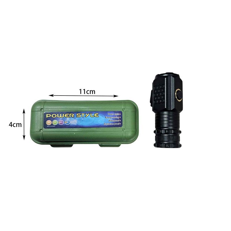Μίνι Φακός Επαναφορτιζόμενος LED Τσέπης USB Charge - Small Flashlight Power Style OEM