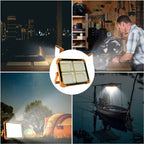 Ηλιακός Προβολέας LED Με Πάνελ – Solar LED Floodlight with Panel OEM