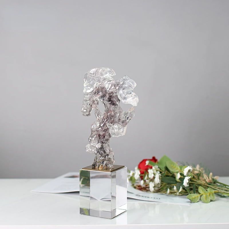 Γυάλινο Διακοσμητικό Γλυπτό - Glass Sculpture Decor OEM