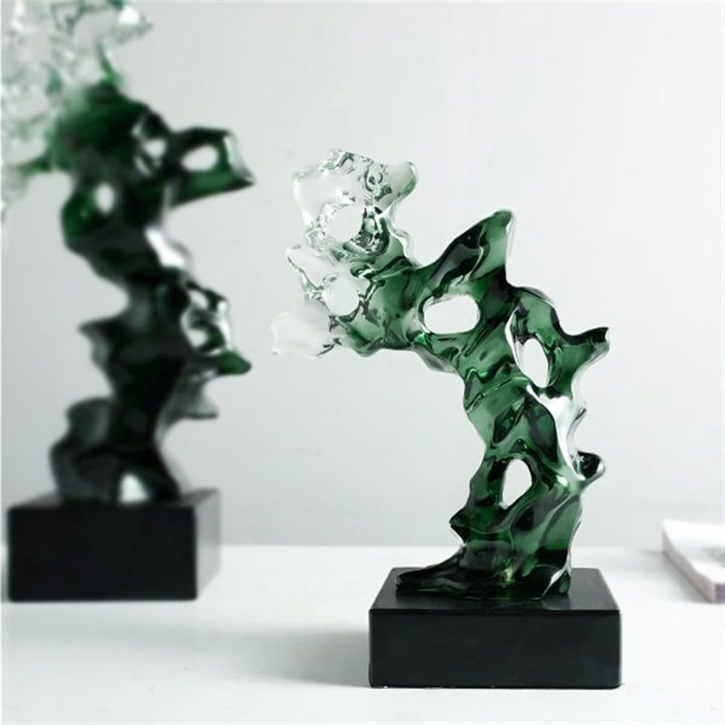 Γυάλινο Διακοσμητικό Γλυπτό - Glass Sculpture Decor OEM