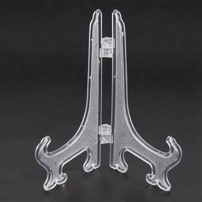Διάφανη Πλαστική Βάση Κορνίζας 20x22cm - Clear Plastic Frame Stand OEM