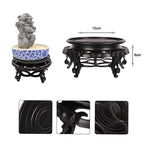 Βάση Γλάστρας Καφέ - Pot Base Vase Stand - Ανθρακί - Γκρι - Καφέ - Μπλε - Μωβ - Πράσινο - Ροζ OEM