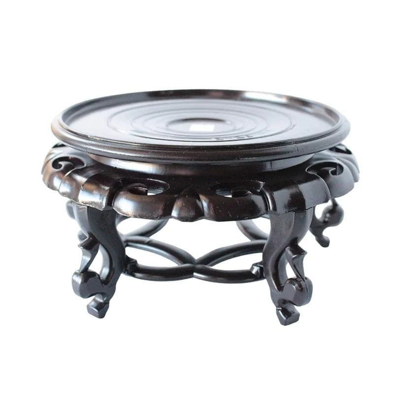 Βάση Γλάστρας Καφέ 19cm - Pot Base Vase Stand - Ανθρακί - Γκρι - Καφέ - Μπλε - Μωβ - Πράσινο - Ροζ OEM