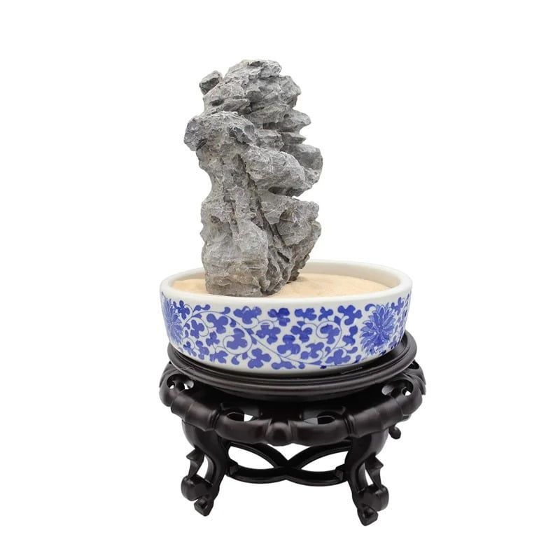 Βάση Γλάστρας Καφέ 19cm - Pot Base Vase Stand - Ανθρακί - Γκρι - Καφέ - Μπλε - Μωβ - Πράσινο - Ροζ OEM
