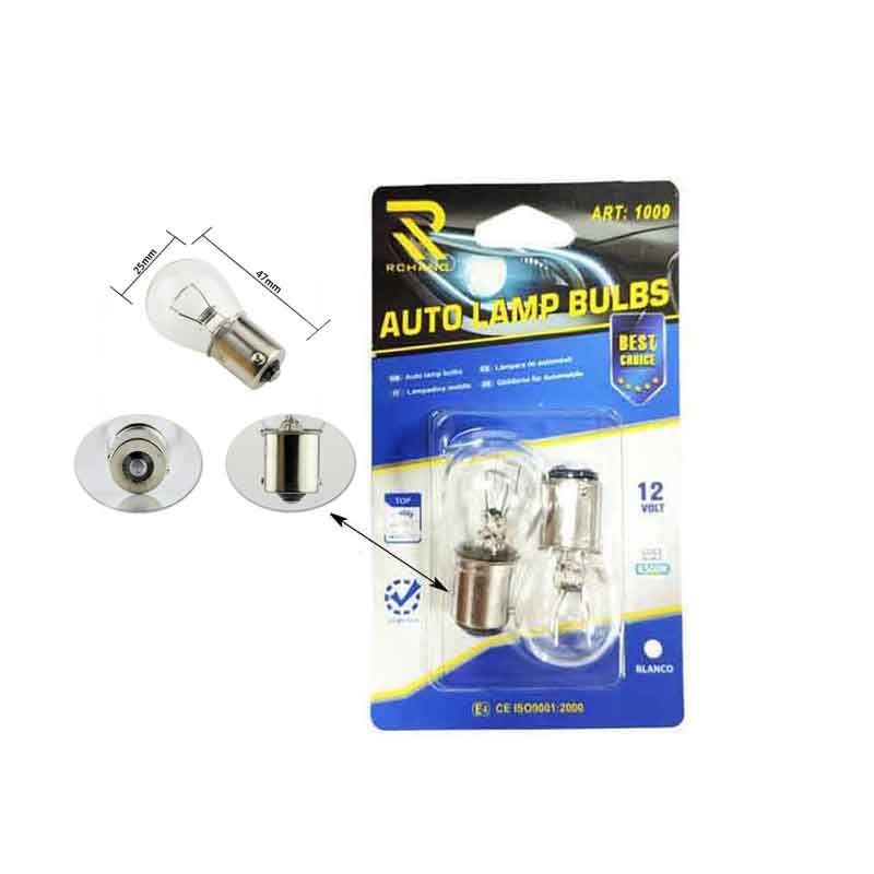 Rchang Λάμπα αυτοκινήτου 12V 6500K P21W #1009- Auto Lamp Bulbs OEM