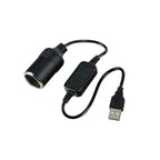 Rchang Μετασχηματιστής/Αντάπτορας Απο USB Σε Υποδοχή Με Φις Αναπτήρα 12-24V W14258 - De Luxe Fused Cigarette Lighter Plug OEM