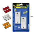 Rchang Ανακλαστήρες 2τμχ W16300 - Round Reflectors 2pcs - Λευκό RCHANG