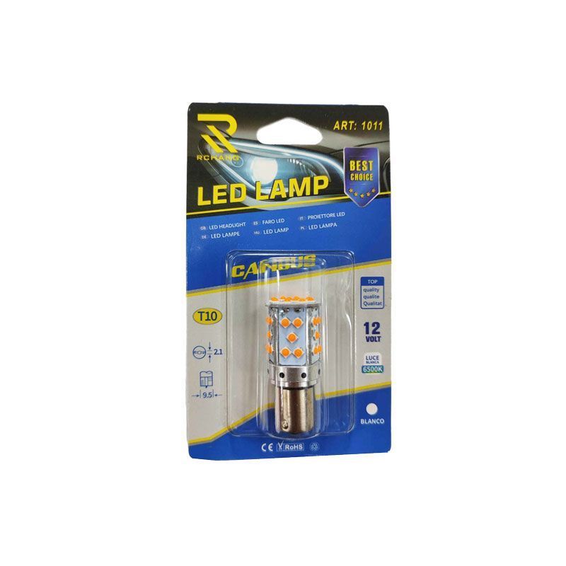 Rchang Λάμπες αυτοκινήτου 12V Πορτοκαλί- LED Lamp RCHANG