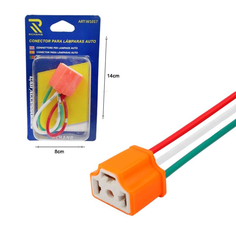 Rchang Αντάπτορας για Λάμπες Φις H4 W1017 - Light Connector Adapter OEM