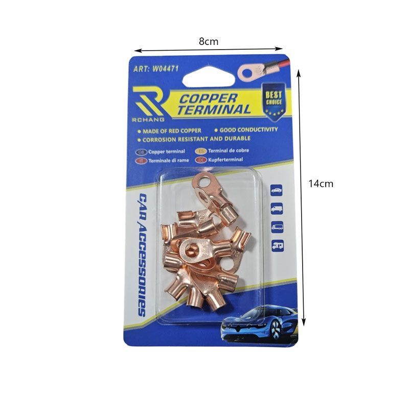 Rchang Ακροδέκτες Οπής Χάλκινο 12τμχ 20A W04471 - Copper terminal 12pcs RCHANG