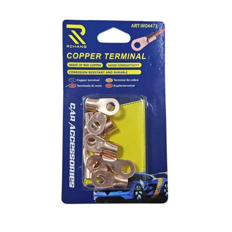 Rchang Ακροδέκτες Οπής Χάλκινο 10τμχ 40A W04471 - Copper terminal 10pcs RCHANG