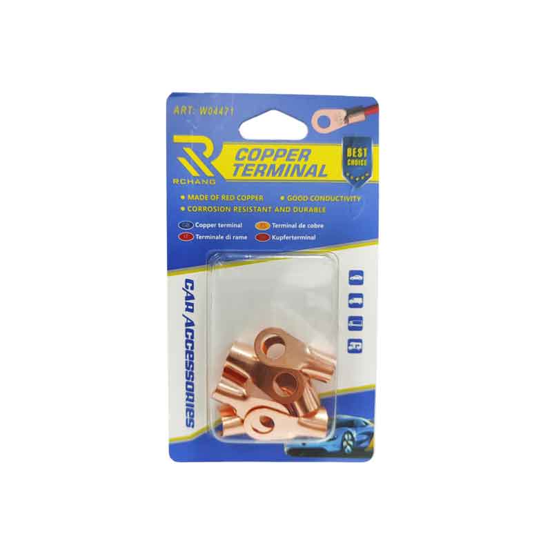 Rchang Ακροδέκτες Οπής Χάλκινο 6τμχ 60A W04471 - Copper terminal 6pcs RCHANG